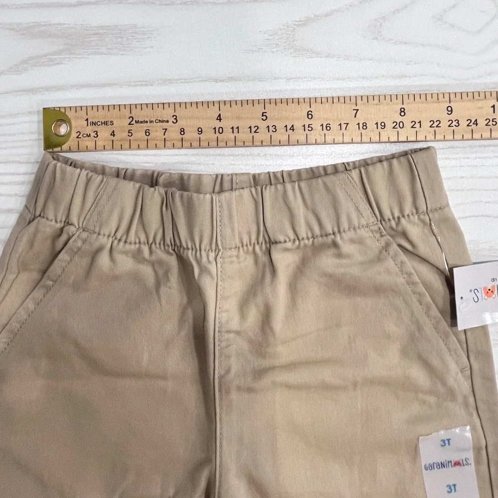 Garanimals Tank Top Shorts Set Boys 3T Yellow Tan Red Blue 4-Piece Summer Mix